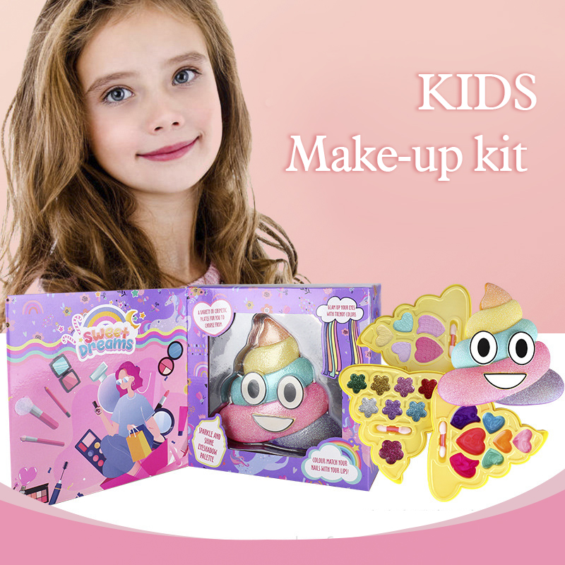 Miss Young Cute Kids Cosmetic Set Toy Kids Make Up Kits All Natural 2101A