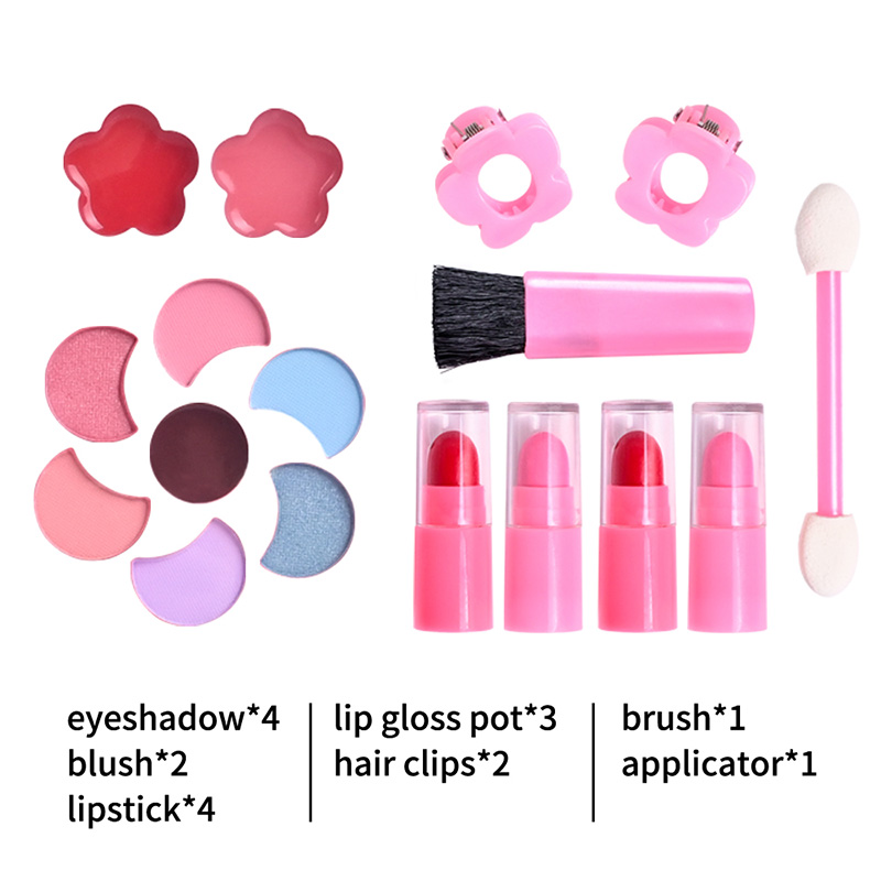 Eyeshadow Blush Lipstick Heart Makeup Set GM24142