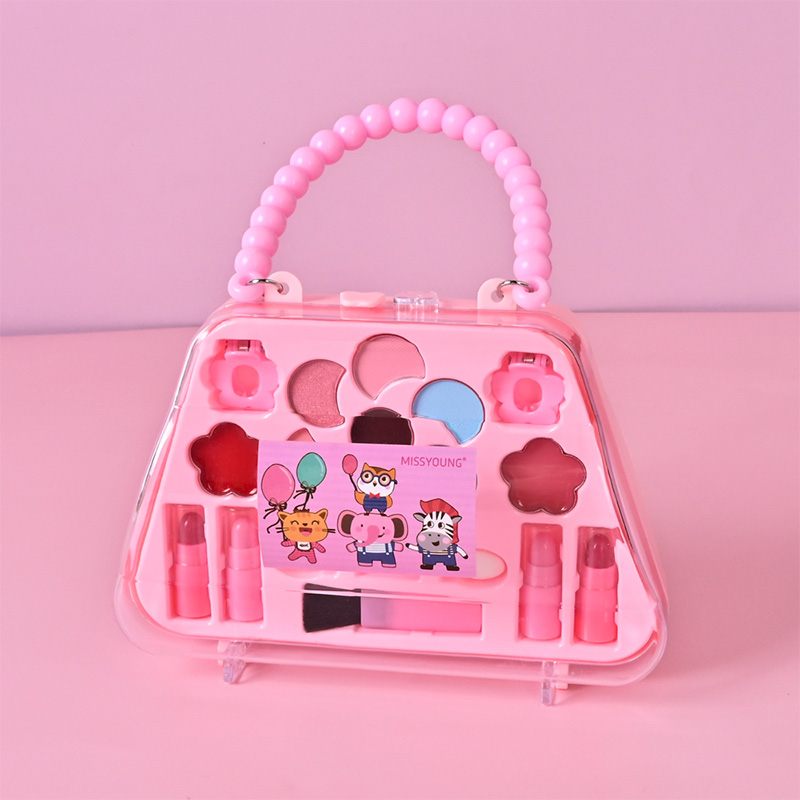 Eyeshadow Blush Lip Gloss Pot Purse Makeup Set GM24141