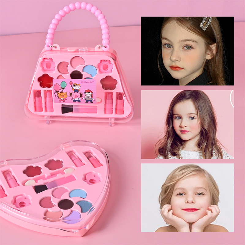 Eyeshadow Blush Lip Gloss Pot Purse Makeup Set GM24141