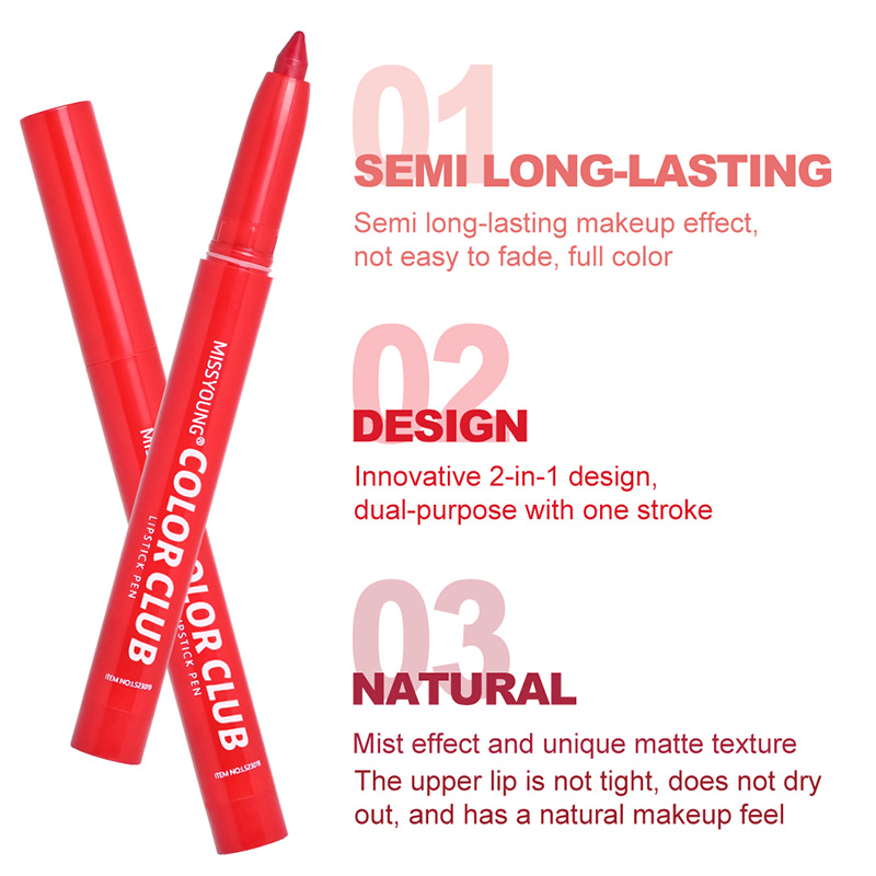 Semi Long-Lasting Makeup Effect Lip Liner LS23019