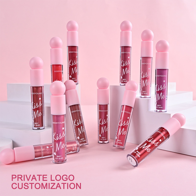 High Color Rendering Pearlescent Lip Gloss LG24055