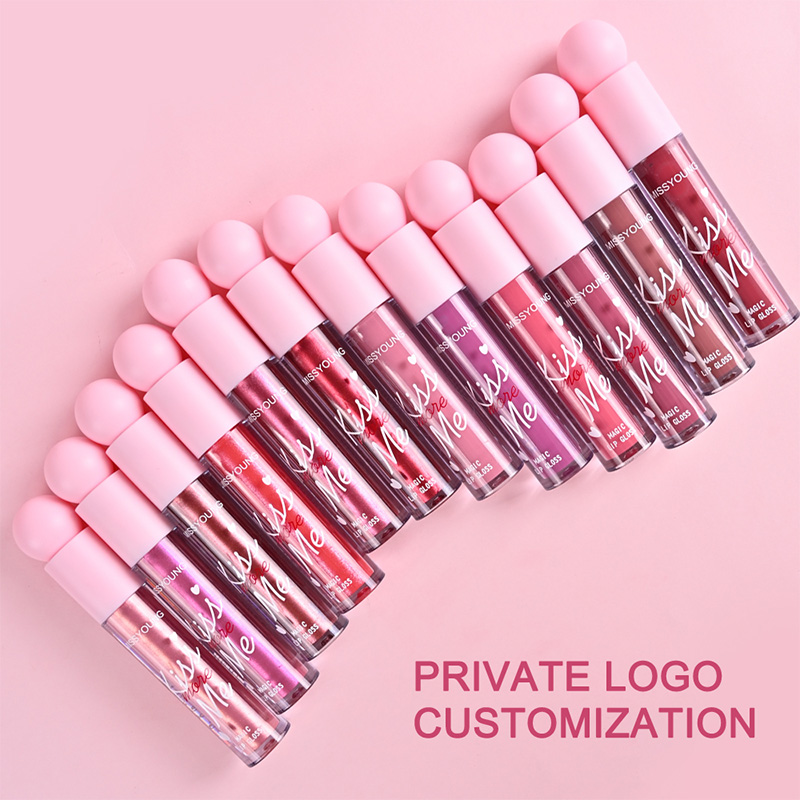 High Color Rendering Pearlescent Lip Gloss LG24055