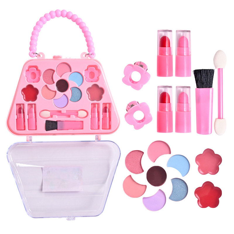 Eyeshadow Blush Lip Gloss Pot Purse Makeup Set GM24141