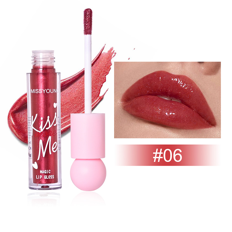 High Color Rendering Pearlescent Lip Gloss LG24055