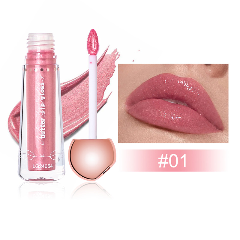 Sticky Silky fine texture Pearlescent Lip Gloss LG24053