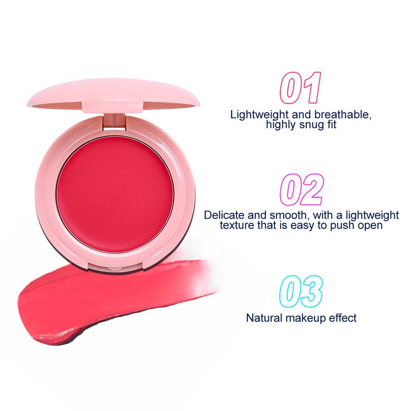 Breathable Natural Delicate Silky Blusher Cream FC24011