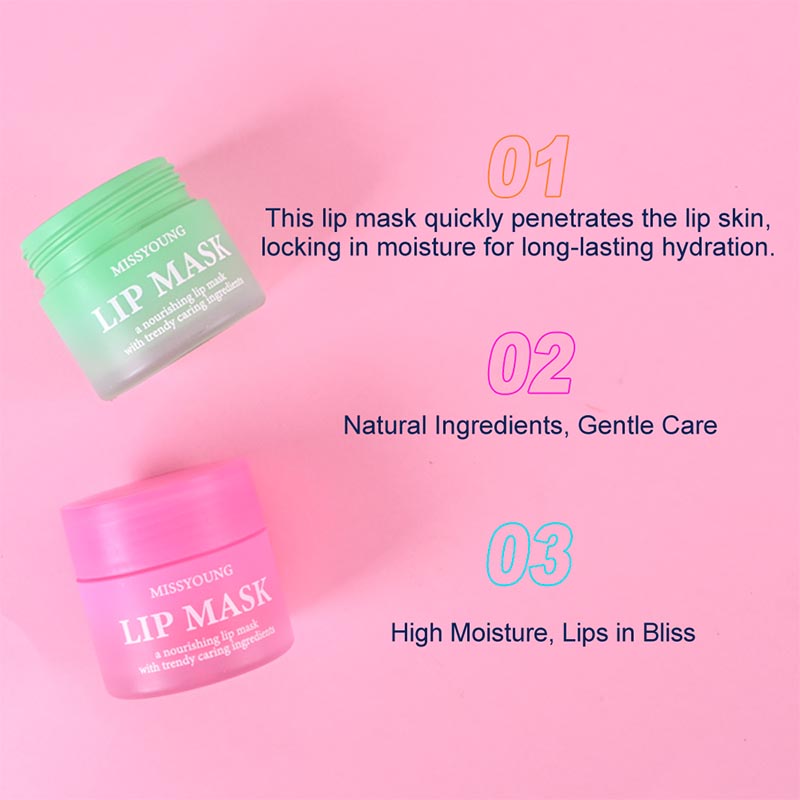 Natural Long-Lasting Hydration Nourishing Lip Mask LC24009