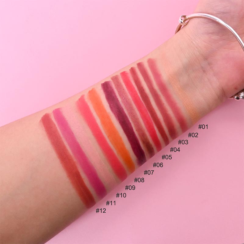 Wholesale 12 Color Set Of Matte Lip Pencil EL24033