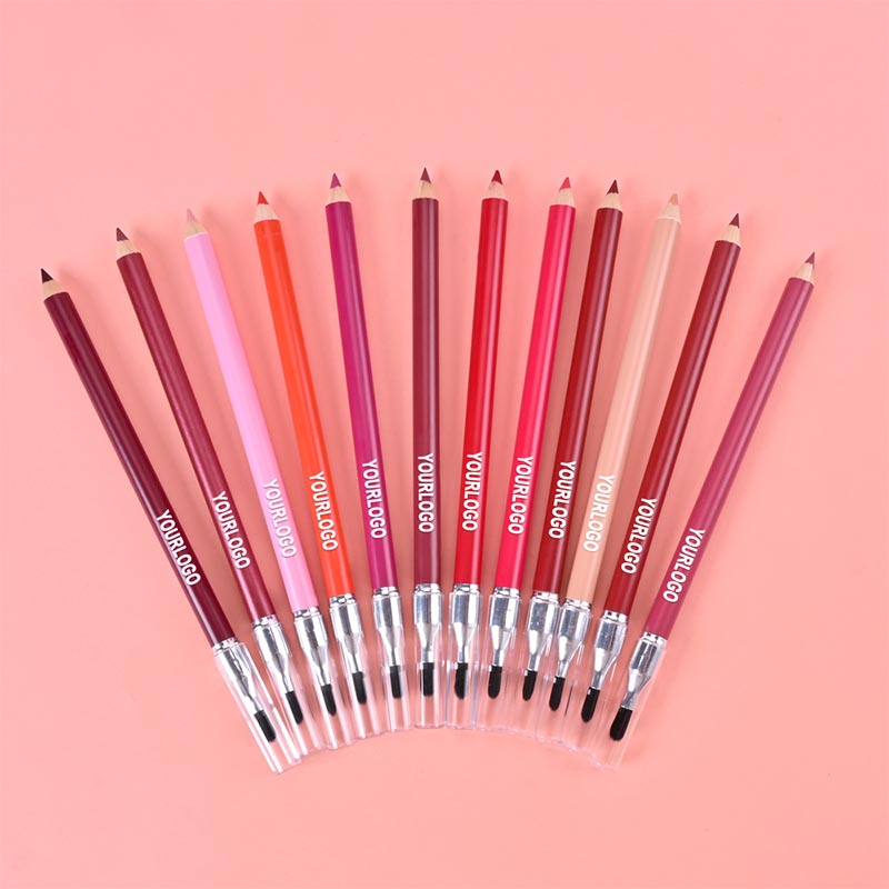 Wholesale 12 Color Set Of Matte Lip Pencil EL24033