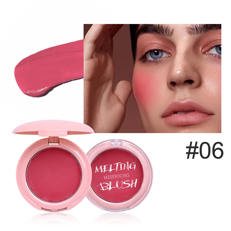 Breathable Natural Delicate Silky Blusher Cream FC24011