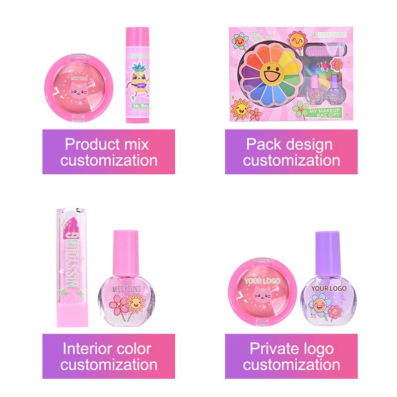 Safety Moisturizing Makeup Set For Kids GM24136-GM24138