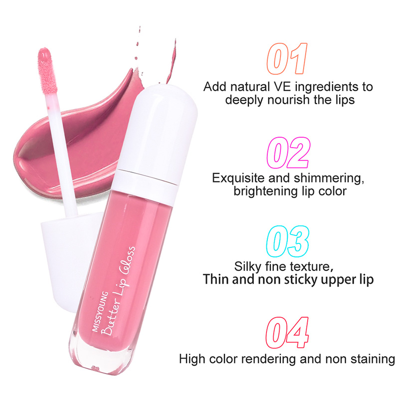 Deeply Nourish Non Sticky Glossy Butter Lip Gloss LG24084