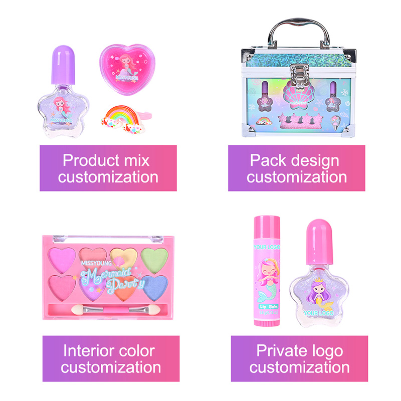 Custom Mermaid Cosmetic Set Company CGM24070、CGM24076