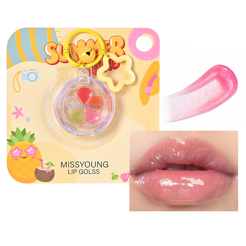 Fresh And Moisturizing Lip Gloss & Lip Balm CCK24006,CCK24007