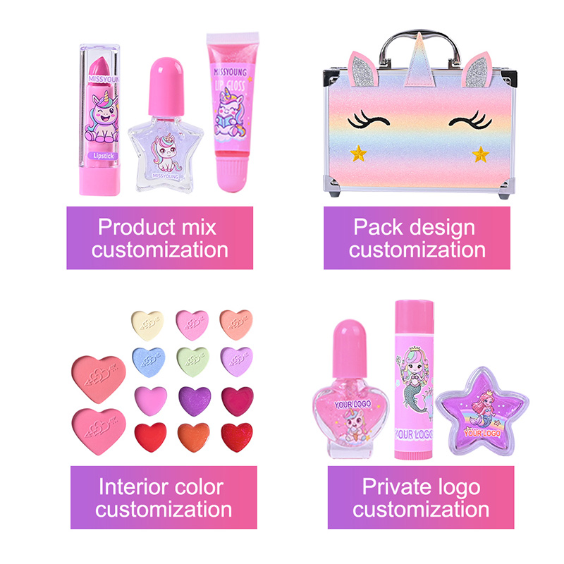 Portable High Quality Children's Cosmetic Set GM24063, CGM24113,CGM24074,CGM24060