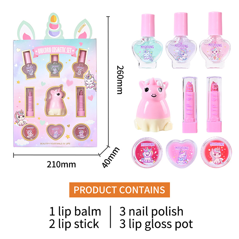 Fun Cartoon Design Unicorn Cosmetic Set GM23122