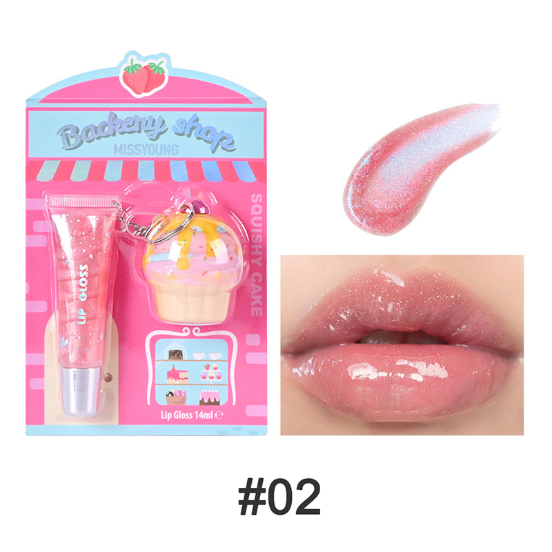 Lightweight and Long-Lasting Bakery Shop Lipgloss CCK24008