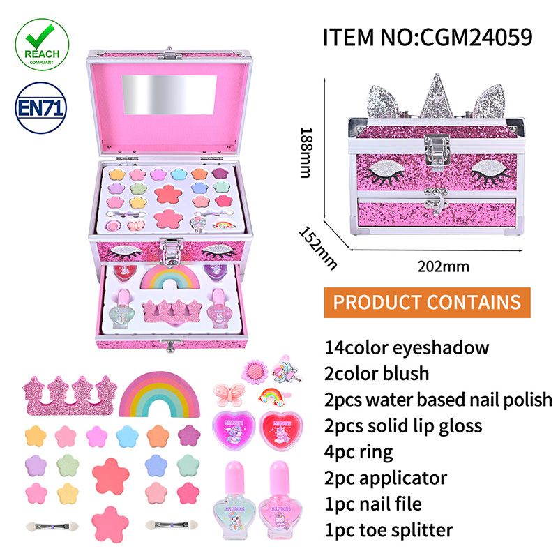 Safe and Non-Toxic Children's Cosmetic Set CGM24058,CGM24008,CGM24009